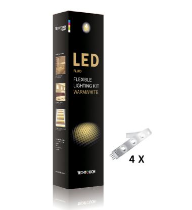 11132  Fluid 3000K Kit 4x12 LED Flexible Strip